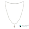 TCC™ Natural White Glacier Hakik With Shiva Eye Pendant
